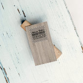 Handyman Service Houten Sjabloon Trendy Kaart Visitekaartje