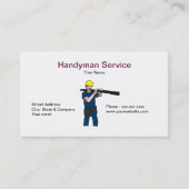 Handyman Service Visitekaartje (Voorkant)