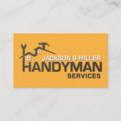 Handyman Services Cool Simple Visitekaartje (Voorkant)
