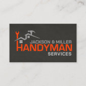 Handyman Services Cool Simple Visitekaartje (Voorkant)