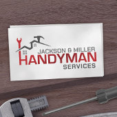 Handyman Services Cool Simple Visitekaartje