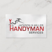 Handyman Services Cool Simple Visitekaartje (Voorkant)
