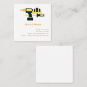 handyman services editable business card afsprakenkaartje (Voorkant / Achterkant)