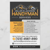 Handyman Services - Home Reparatie & Onderhoud Flyer (Voorkant)