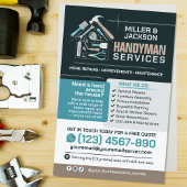 Handyman Services - Home Reparatie & Onderhoud Flyer