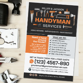 Handyman Services - Home Reparatie & Onderhoud Flyer