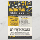 Handyman Services - Home Reparatie & Onderhoud Flyer (Voorkant)