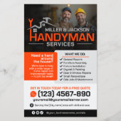 Handyman Services - Home Reparatie & Onderhoud Flyer (Voorkant)