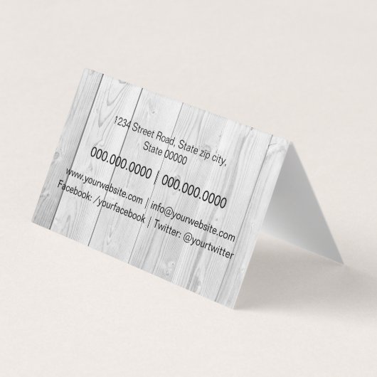 Handyman Services Visitekaartje (Achterkant)