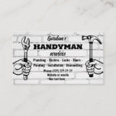 Handyman Services Visitekaartje (Voorkant)