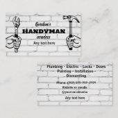 Handyman Services Visitekaartje (Voorkant / Achterkant)