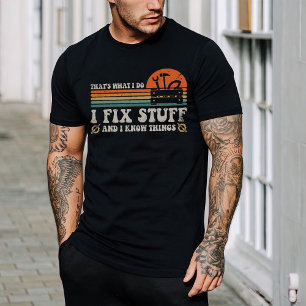 Handyman Shirt, de Hammer T-Shirt, ik zet een stuk T-shirt
