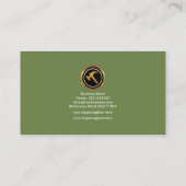 Handyman Signage Fijn Hout Graan Hout Omheining Visitekaartje (Achterkant)