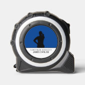 Handyman Silhouette Rolmaat (Voorkant)