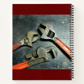 Handyman Sledgehammer Fixer van Alle Dingen Notitieboek (Achterkant)