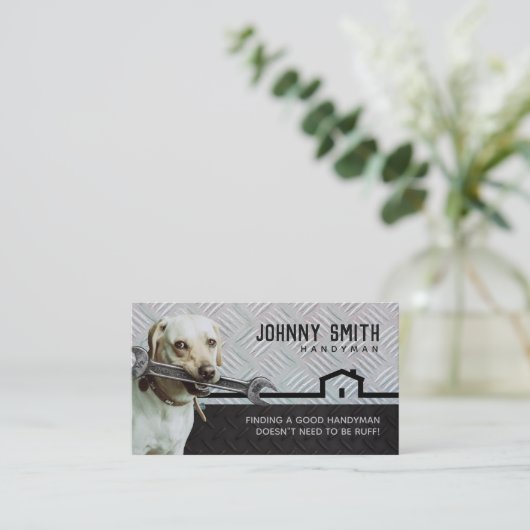 Handyman Slogans Visitekaartjes (Staand voorkant)