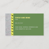 Handyman Slogans Visitekaartjes (Achterkant)