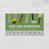 Handyman Slogans Visitekaartjes (Voorkant)