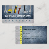 Handyman Slogans Visitekaartjes (Voorkant / Achterkant)