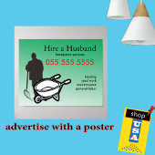 HandyMan Small Business Adverteren Poster