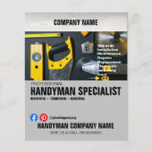 HANDYMAN SPECIALIST Flyer (Voorkant)