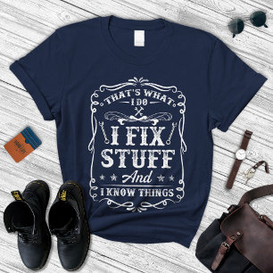 Handyman T-shirt Papa Shirt... ik maak het uit.