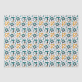 Handyman Tissuepapier in Blauw (Voorkant)