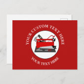 Handyman Tool Box Briefkaart (Voorkant / Achterkant)