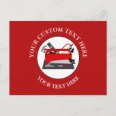 Handyman Tool Box Briefkaart (Voorkant)