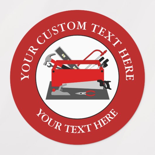 Handyman Tool Box Labels (Design 1)