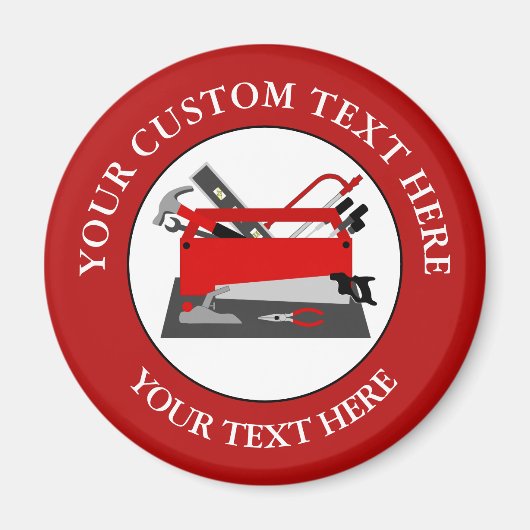 Handyman Tool Box Magneet (Voorkant)