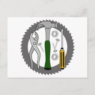 Handyman Tools Briefkaart