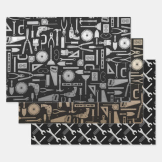Handyman Tools Collectie Inpakpapier Vel
