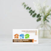 Handyman Tools Colorful Homes Visitekaartje (Staand voorkant)