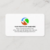 Handyman Tools Inside Home Electrical Wiring Visitekaartje (Achterkant)