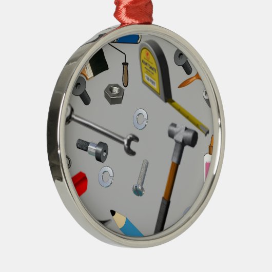 Handyman Tools Metalen Ornament (Rechts)