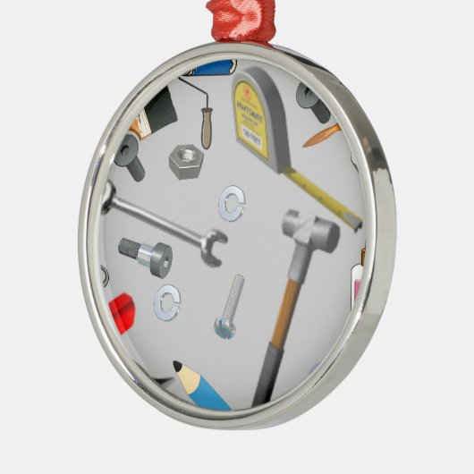 Handyman Tools Metalen Ornament (Links)