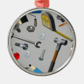 Handyman Tools Metalen Ornament (Voorkant)