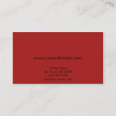 Handyman Tools Visitekaartje (Achterkant)