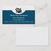 Handyman Uniek Modern Visitekaartje (Voorkant / Achterkant)