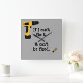 Handyman Vierkante Klok (Huis)