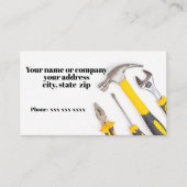 Handyman Visitekaartje (Voorkant)