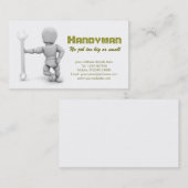 Handyman Visitekaartje (Voorkant / Achterkant)