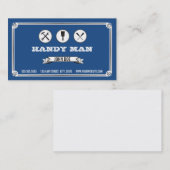Handyman visitekaartje (Voorkant / Achterkant)