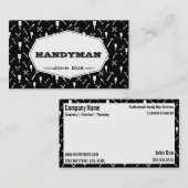 Handyman visitekaartje (Voorkant / Achterkant)