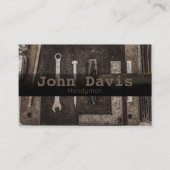 Handyman visitekaartje (Voorkant)