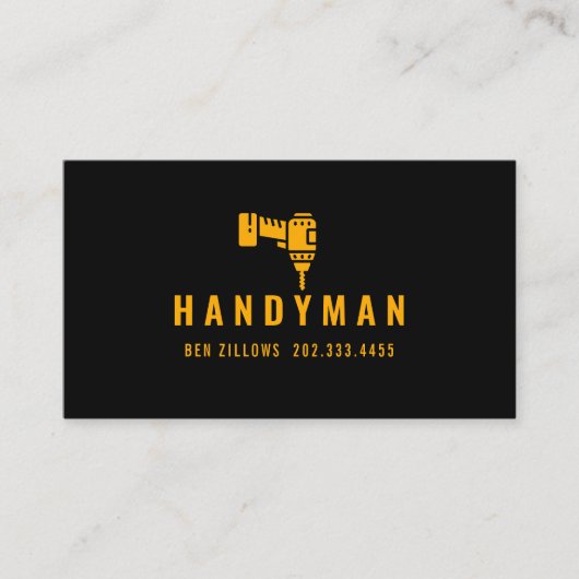 Handyman Visitekaartje (Voorkant)