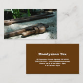 Handyman Visitekaartje Construction Tools  (Voorkant / Achterkant)