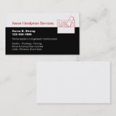 Handyman-visitekaartje Visitekaartje (Voorkant / Achterkant)