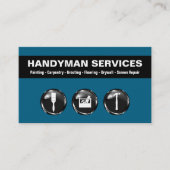 Handyman Visitekaartjes Cool Design (Voorkant)